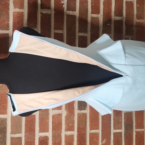 ark&co blue peplum dress, size medium - Picture 8 of 9